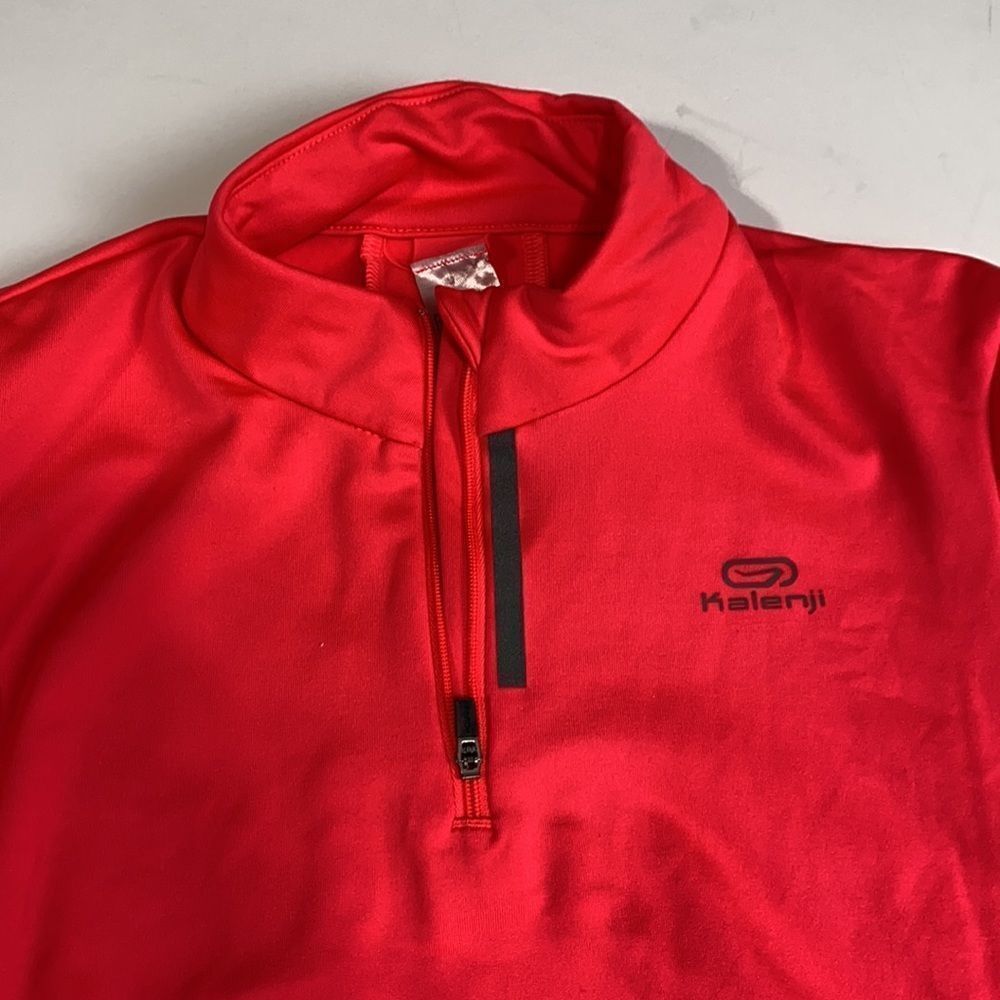 Bundle Of UA Capri Leggings /Kalenji Long Sleeve 1/4 Zip Reflective Running Top - Picture 2 of 11